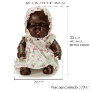 LB110-LEBEBOT-GAIA-NEGRA-CON-VESTIDO-Y-CAPOTITA_001