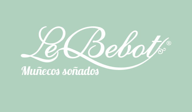 Logo Lebebot - blanco fondo verde